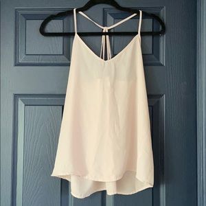 Abercrombie and Fitch Blush Sheer, Cami Top